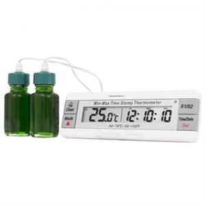 Traceable Dual Probe Thermometer, 2 Probe Bottles