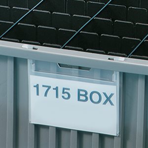 Label Holder for Divider Boxes, 5x4