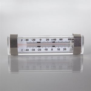 Horizontal Refrigerator / Freezer Thermometer