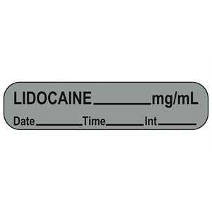 Label: LIDOCAINE