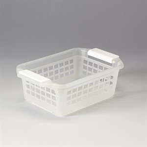 Flip and Stack Storage Basket, Small, 9.5x3x6