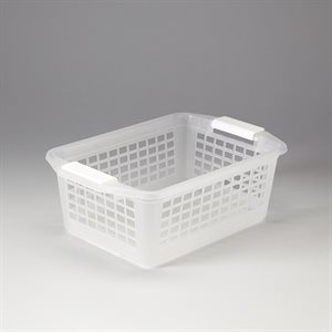 Flip and Stack Storage Basket, Medium, 12x4.5x8