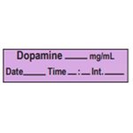 Label Tape: Dopamine___mg / ml