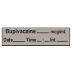 Label Tape: Bupivacaine___mcg / ml