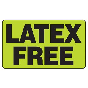 Latex Free Labels