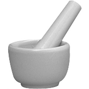 Ceramic Mortar & Pestle Set