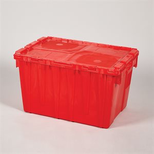 Hinged Lid Transfer Box, 22x13x15