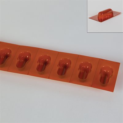 Class B Amber Blisters, Keyhole, PVC