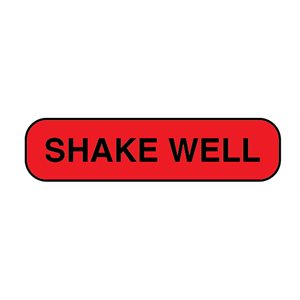 Label: Shake Well