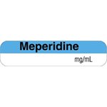 Label "Meperidine mg / mL"