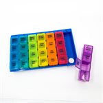 Weekly Pill Planner with 4X Daily Removable Sections, XL