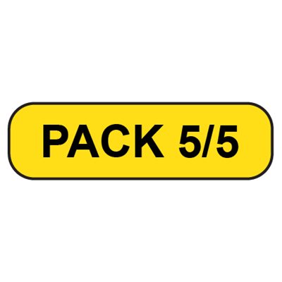 Label: Pack 5 / 5