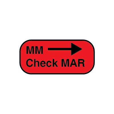 Check Mar Check Box Label: MM Check MAR