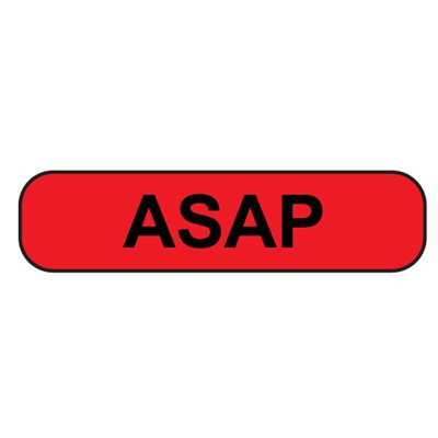 Label: ASAP