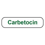 Label: Carbetocin