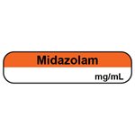 Label: Midazolam mg / mL