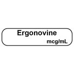 Label: Ergonovine mcg / mL