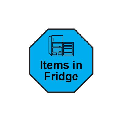 Label: Items in Fridge