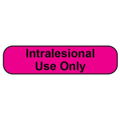 Label: Intralesional Use Only