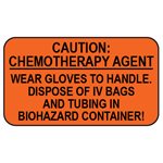 Label: Caution: Chemotherapy agent Wear gloves to handle...