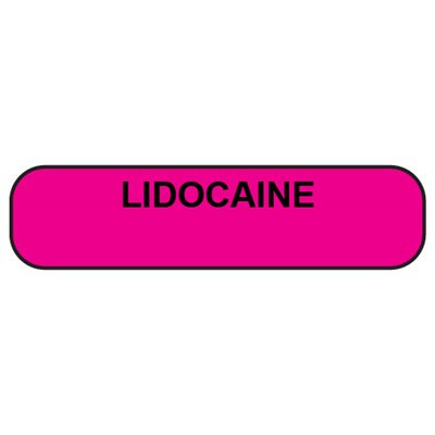 Label: Lidocaine