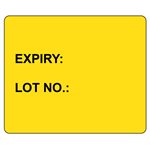 Label: Expiry: Lot No.: