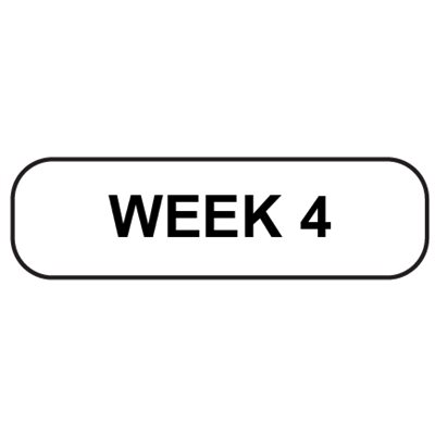 Week 4 Label Label: Week 4