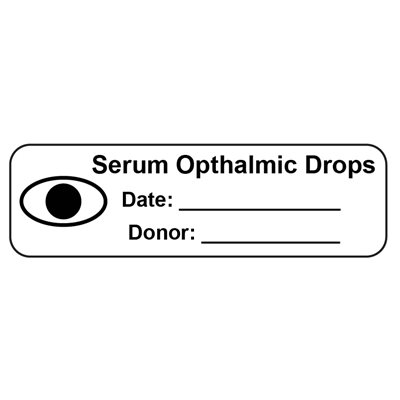 Label: Serum Opthalmic Drops...