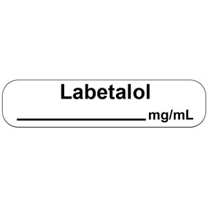 Label: Labetalol _______mg / mL