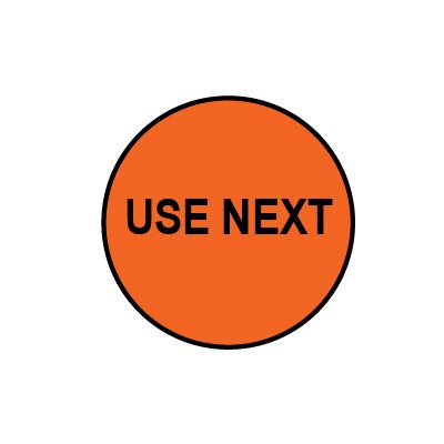 Next Label Sign Label: Use Next