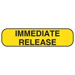 Label: Immediate Release