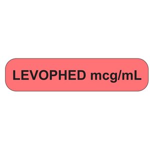 Label: Levophed mcg / ml