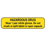 Label: Hazardous Drug Wear 1 Pair Nitrile Gloves. Do Not Crush or Split Tablet or Open Capsule.