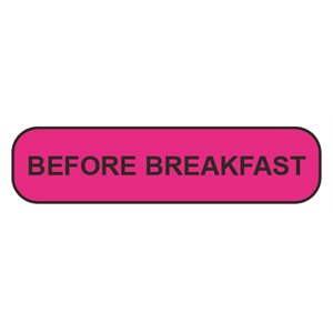 Label: Before Breakfast