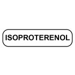 Label: Isoproterenol