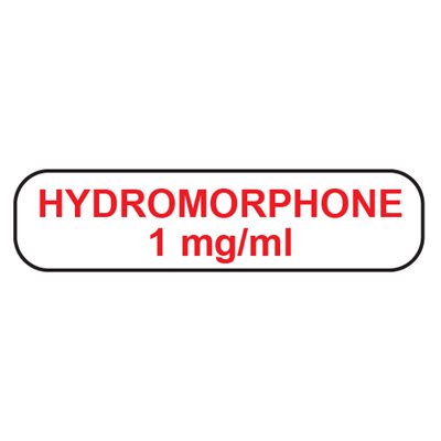 Label: Hydromorphone 1 mg / ml