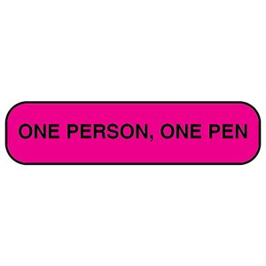 Label: One Person, One Pen