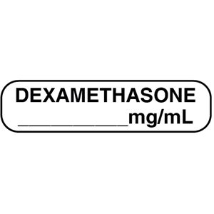 Label: "DEXAMETHASONE"