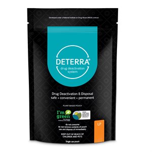 Deterra® Drug Disposal Pouches, Large