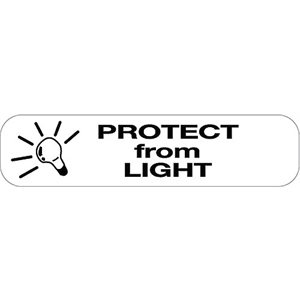 Label "Protect from Light"
