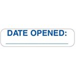 Label "Date Opened:_____"