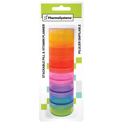 Stackable Weekly Pill & Vitamin Planner