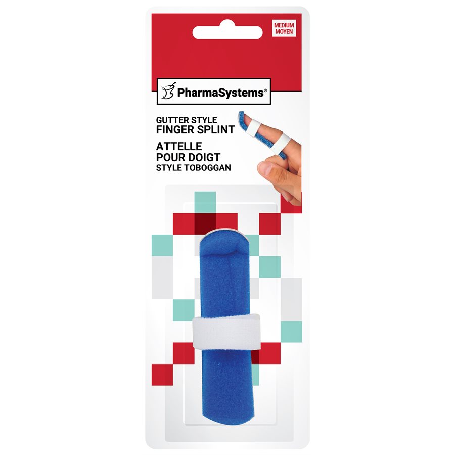 Gutter Finger Splint, Medium