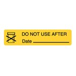 Label "Do Not Use After Date______"