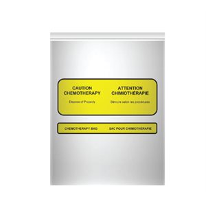 Chemotherapy Disposal Bags, 9 x 12"