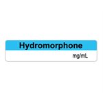 Label "Hydromorphone mg / mL"