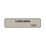 Label: Lidocaine mg / mL