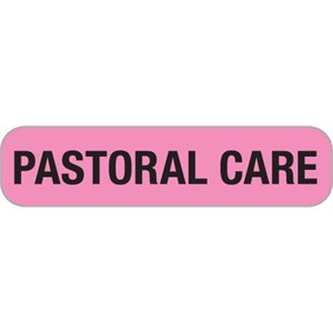 Label "PASTORAL CARE"