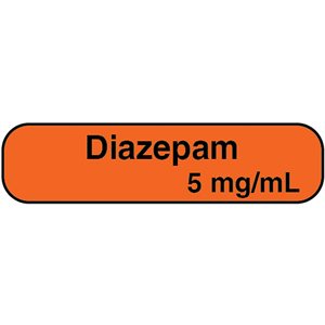 Label: "Diazepam 5 mg / mL"