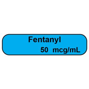 Label: "Fentanyl 50 mcg / mL"